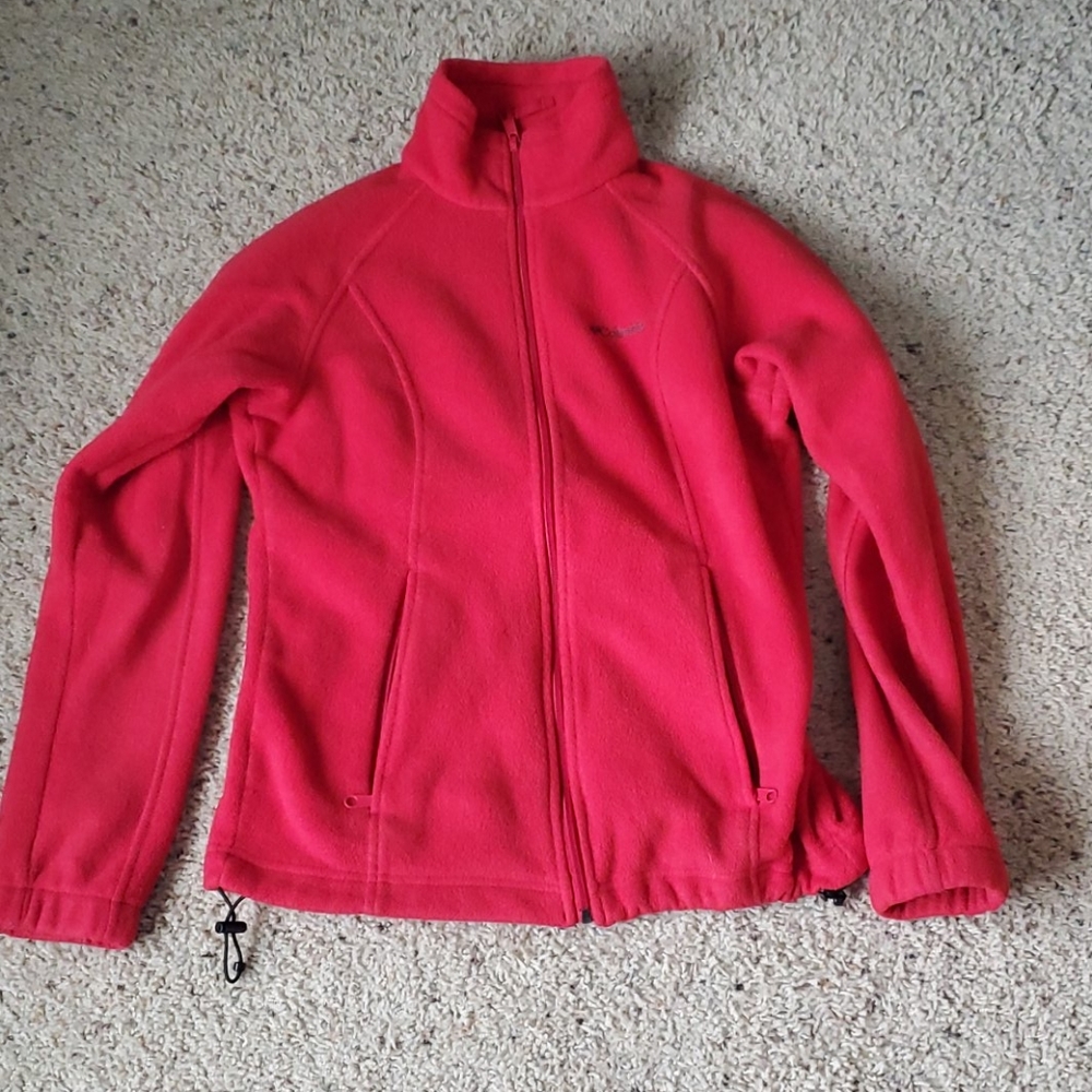 Womens Columbia full-zip fleece